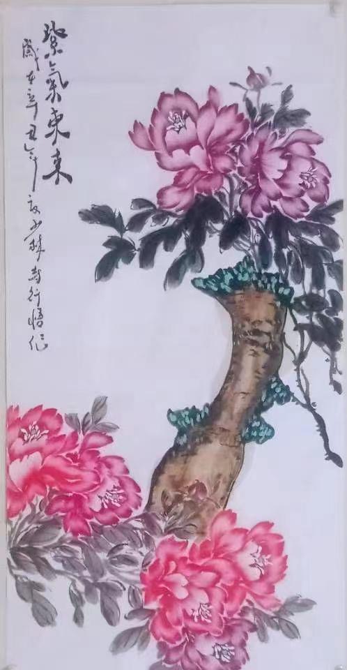 王胜利：行经少林悟禅意 墨韵匠心绘丹青