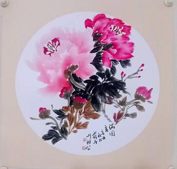 王胜利：行经少林悟禅意 墨韵匠心绘丹青