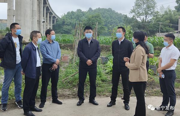 邵陽市委常委、宣傳部部長于金旺赴新寧縣督導建設領域安全專項整治、 疫情防控、防汛等工作