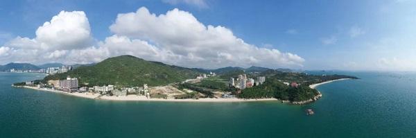 海岸实景长卷诠释美丽惠东山海情