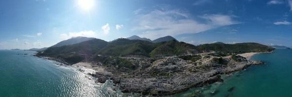 海岸实景长卷诠释美丽惠东山海情