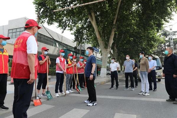 未雨绸缪 以练筑防 漯河市住建局开展防汛排涝应急演练