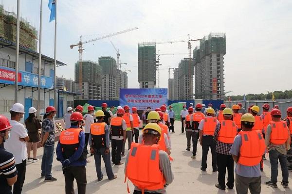 未雨绸缪 以练筑防 漯河市住建局开展防汛排涝应急演练