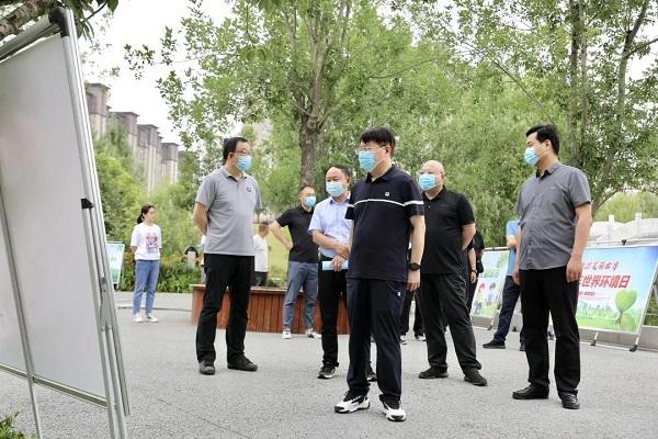 漯河市扬尘办举行“世界环境日”宣传活动