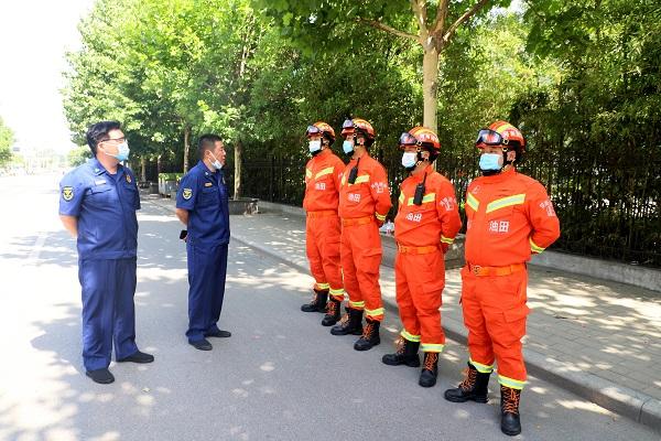 河南油田消防保卫中心多措并举护航高考平安