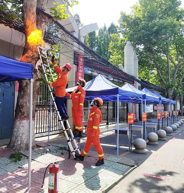 河南油田消防保卫中心多措并举护航高考平安