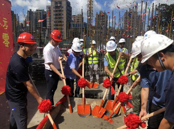冲出正负零！中建一局龙胜四海华亭项目“筑”力城市更新