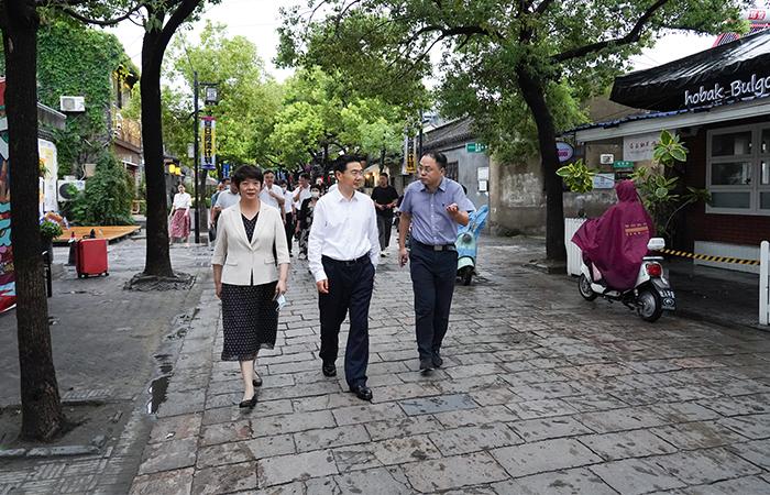 储永宏副省长调研扬州市住房和城乡建设工作