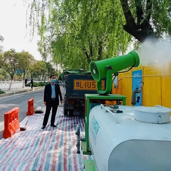 科学精准控尘 打造精品工程——漯河市2022年雨污分流工程扬尘治理工作纪实