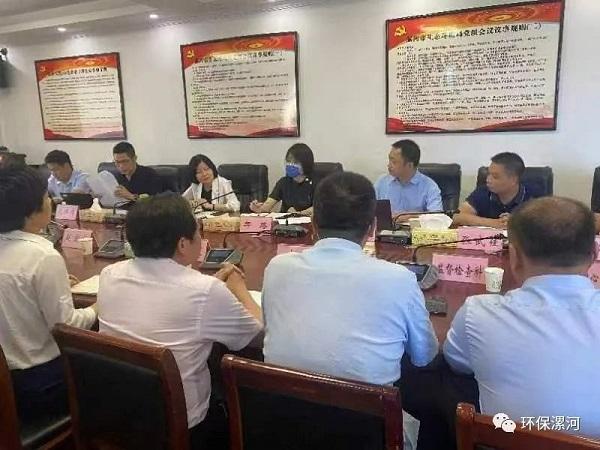 河南省生态环境厅副厅长王莹调研漯河市大气污染防治攻坚工作