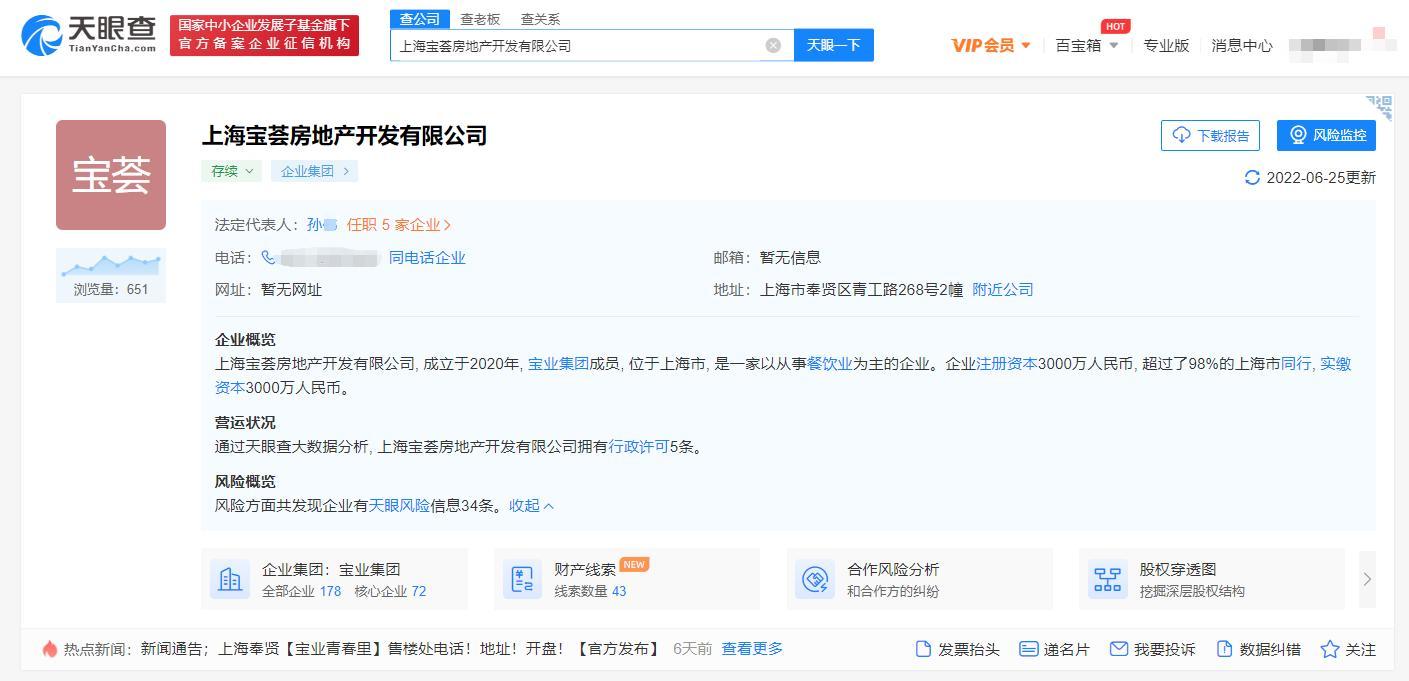 上海宝荟房地产开发有限公司因涉嫌发布违法广告被罚