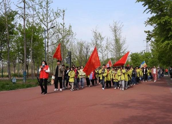 河南长葛双洎河国家湿地公园开展“世界地球日”系列科普宣教活动