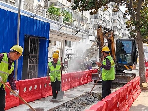 让城市“毛细血管”更畅通——漯河市2023年雨污分流工程开工首日现场直击