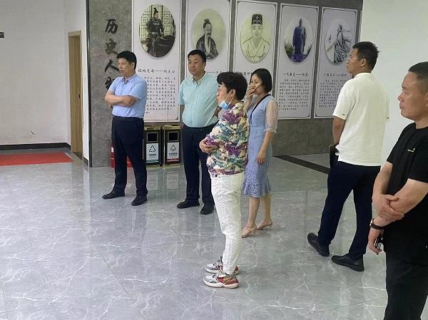 中国水利水电第十工程局华中工程局局长李建东考察调研河南长葛双洎河国家湿地公园