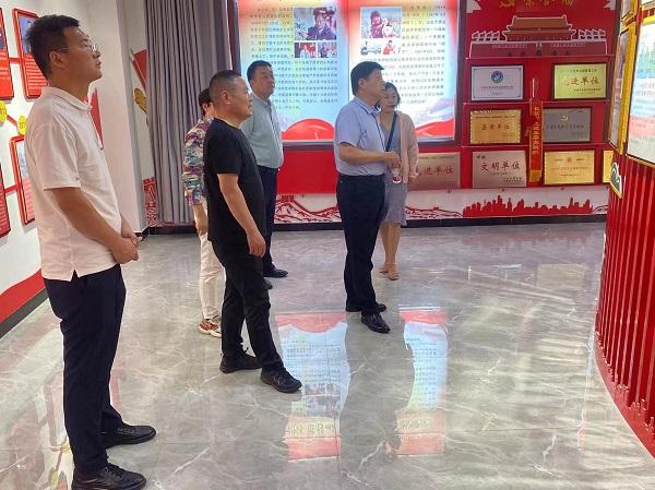中国水利水电第十工程局华中工程局局长李建东考察调研河南长葛双洎河国家湿地公园