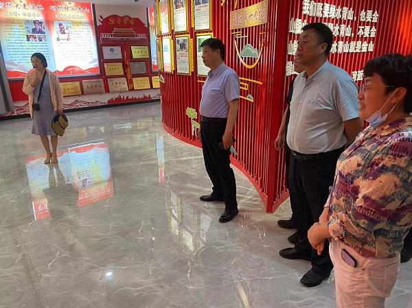中国水利水电第十工程局华中工程局局长李建东考察调研河南长葛双洎河国家湿地公园