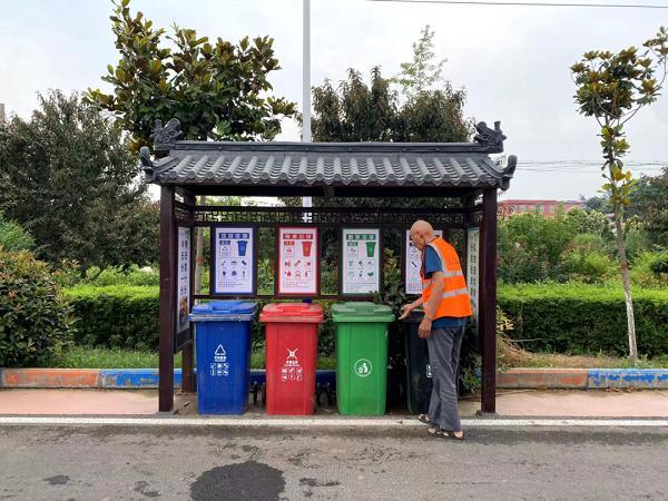 漯河市农村生活垃圾动态清零行动之走进源汇区