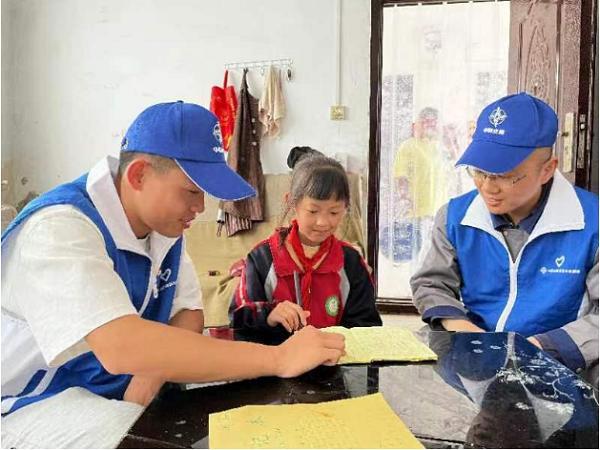学校送来了感谢信