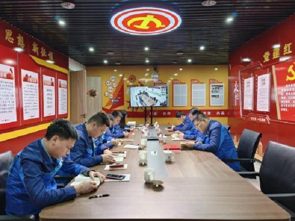中交一公局集团建筑工程有限公司贵州片区项目党支部践行党建安全环保质量一体化建设