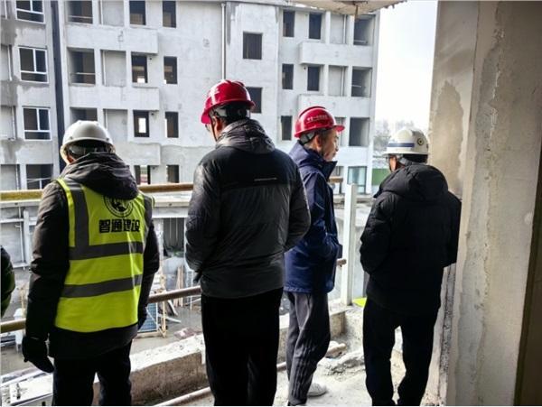 中交一公局松江车墩镇项目开展冬季防灾减灾专项活动