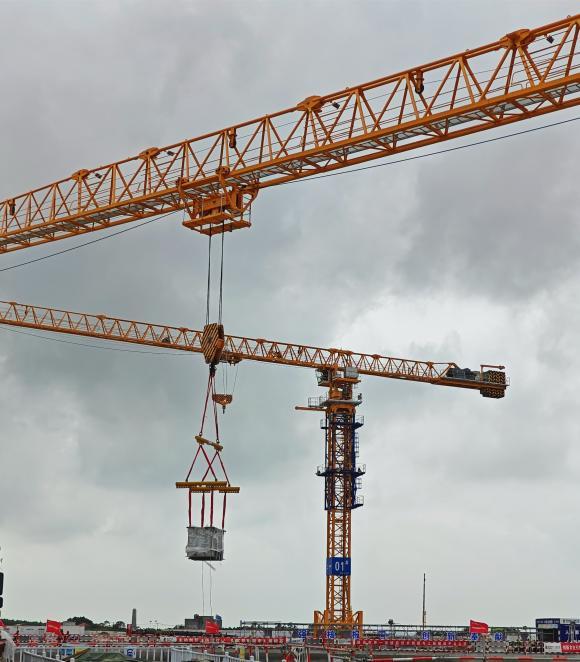 核电建造史上最大吨位塔机赋能廉江核电工程建设