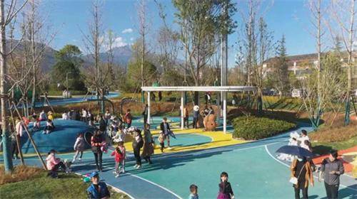 丽江市中济海体育公园建成投用，打造全民健身与生态文化融合新地标