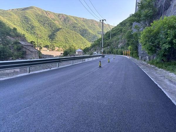 北京门头沟灾后重建项目5标段路面贯通