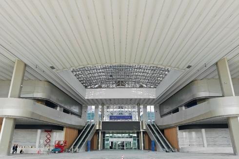 山水韵、江南韵、杭州韵！中建八局装饰杭州大会展中心一期项目全面完工