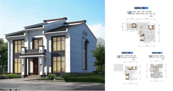 中微时代建筑：10套超实用农村别墅图纸