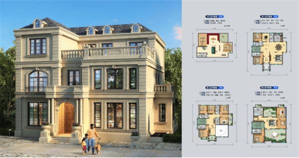 中微时代建筑：10套超实用农村别墅图纸