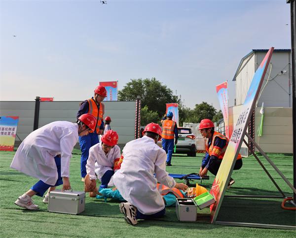 石家庄地铁4号线二工区项目承办石家庄市轨道办城市轨道交通突发事件应急预案暨2024年度轨道交通防汛应急预案演练