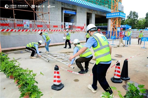 中建八局华南公司东莞力合双清产学研建设项目顺利举办多场“安全生产月”主题活动