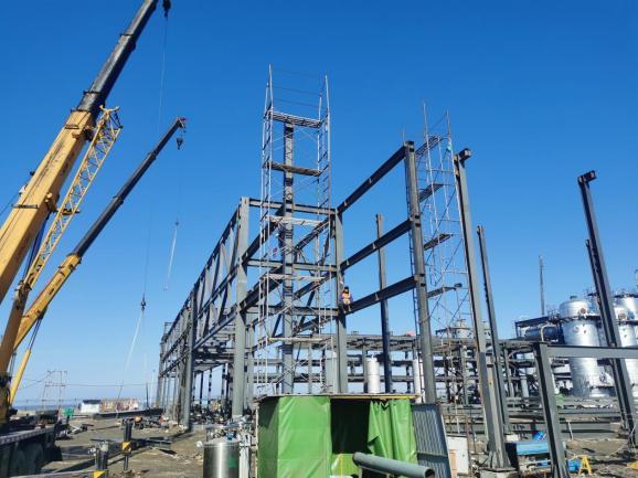 鞍鋼工程發(fā)展建設(shè)建筑公司以工程力量為綠色發(fā)展賦能助力