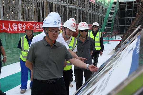 观摩交流 示范引领——天津地铁延伸线项目迎来百人观摩团