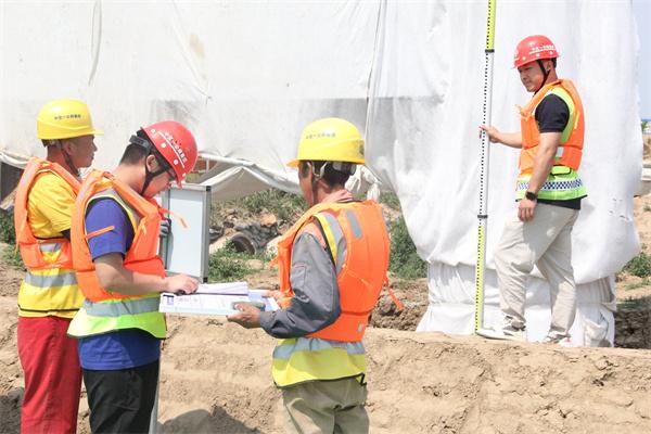 中交一公局集团台黑3标项目组织开展防汛抗洪应急演练