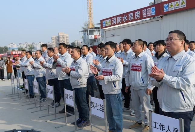 匠心筑安全 竞技展风采——北京建工六建集团举行消防安全技能大比武