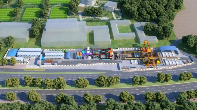 “吃土”新科技赋能绿色鹏城建设——记中建二局穗莞深城际前皇先开段项目“无废工地”建设