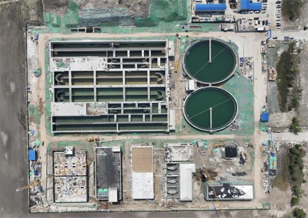 大庆市东风污水处理厂项目顺利完成通水调试