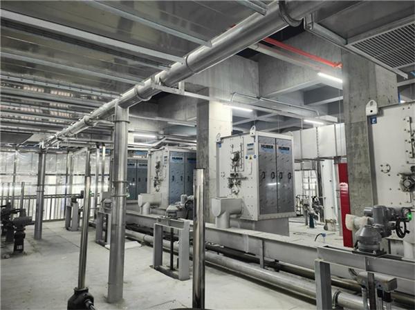 徐州奎河污水处理厂项目顺利实现一体化箱体进水