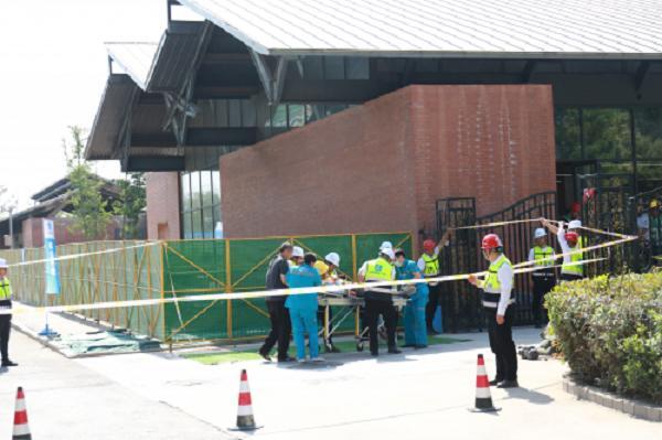 洛阳市住建系统“安全生产月”启动仪式现场观摩会暨防汛工作部署推进会近日举行