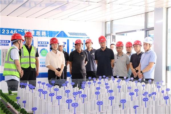 中交一公局集团建筑公司武清城改项目承办天津市2025年第一次建设工程质量安全文明施工观摩交流活动
