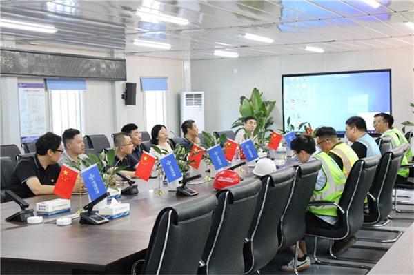 中交一公局集团建筑公司武清城改项目承办天津市2025年第一次建设工程质量安全文明施工观摩交流活动