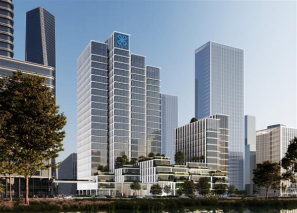 中建四局承建澳门国际银行（广州分行）大厦项目正式开工