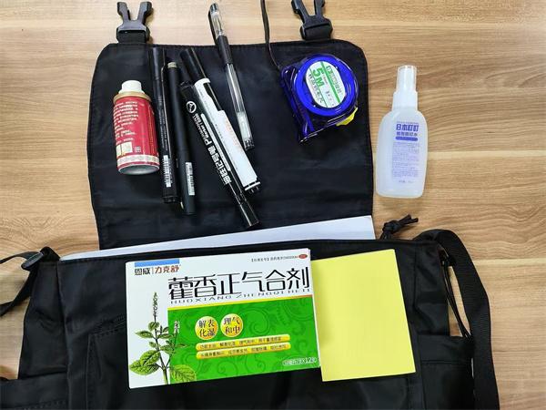 中交一公局八公司天津地铁延伸项目“背包”赋能 安全加码--高效落实安全员背包制度