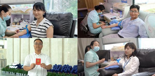 中国化学十六化建开展“汇聚热血力量，点燃生命之光”无偿献血活动