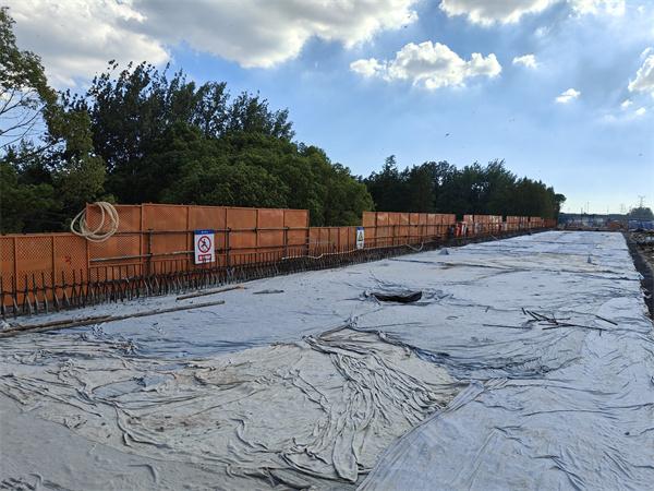 中交一公局第五工程有限公司沪武高速公路HWK-CZ1标主线左幅现浇箱梁浇筑完成