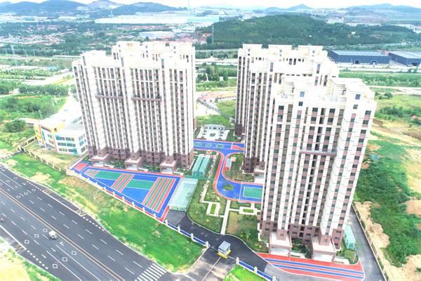 中交泓福烟台项目小河子安置房工程完工