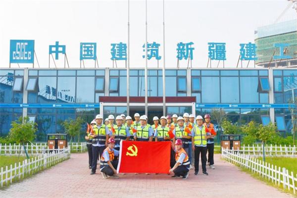 中建新疆建工焦作市第二人民医院项目举行2025年河南省“云观摩”交流活动
