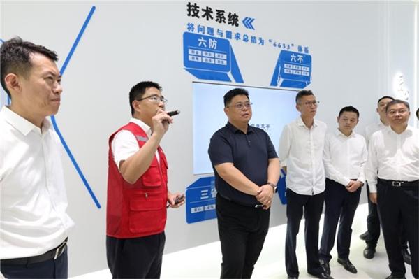 闵行区政府党组成员、副区长李阳一行赴中建八局华漕保障房项目调研指导
