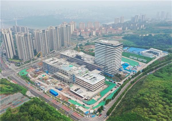 国家级观摩打卡中建八局重庆市第十三人民医院蔡家院区项目